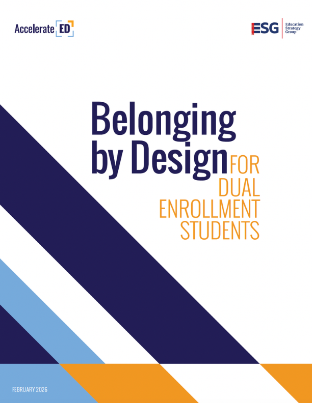 Belonging By Design For Dual Enrollment Students